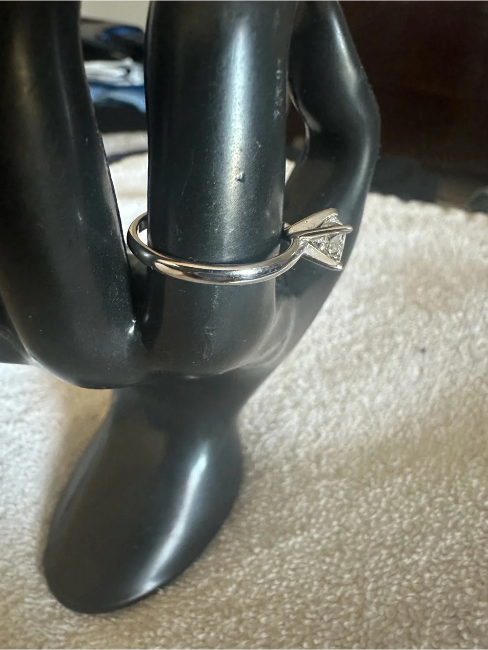 14k Gold Genuine Diamond Ring